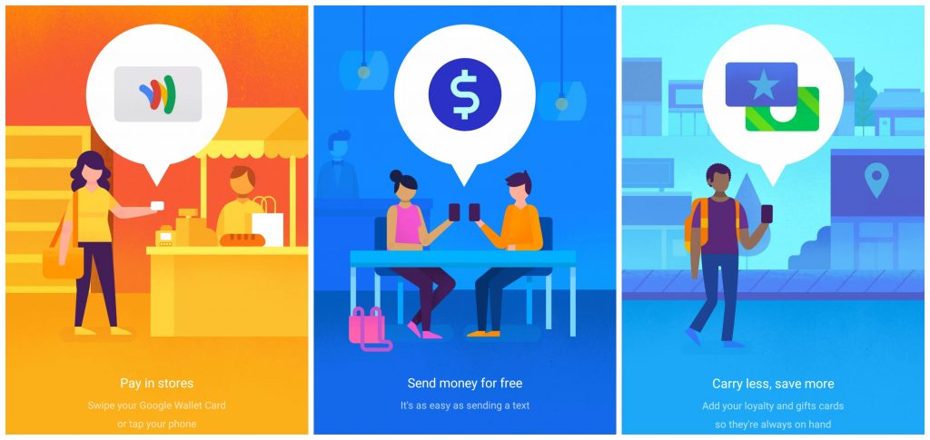 Brand illustration - Google Wallet